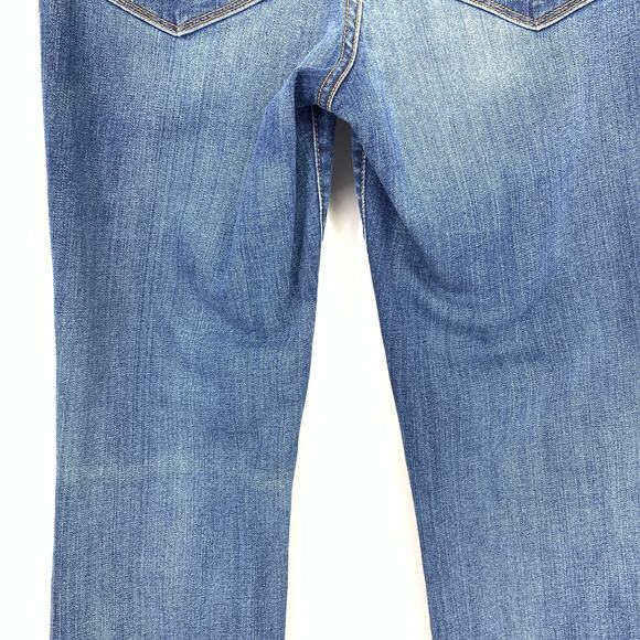 NYDJ Billie Mini Bootcut Jeans Womens Size 2 Medium Wash Stretch Denim - Picture 3 of 9